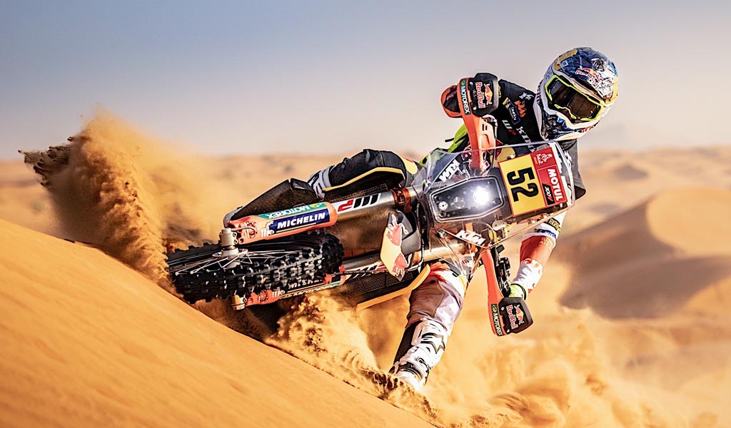 Dakar 2022: Walkner pronto a correre sulla KTM 450 Rally
