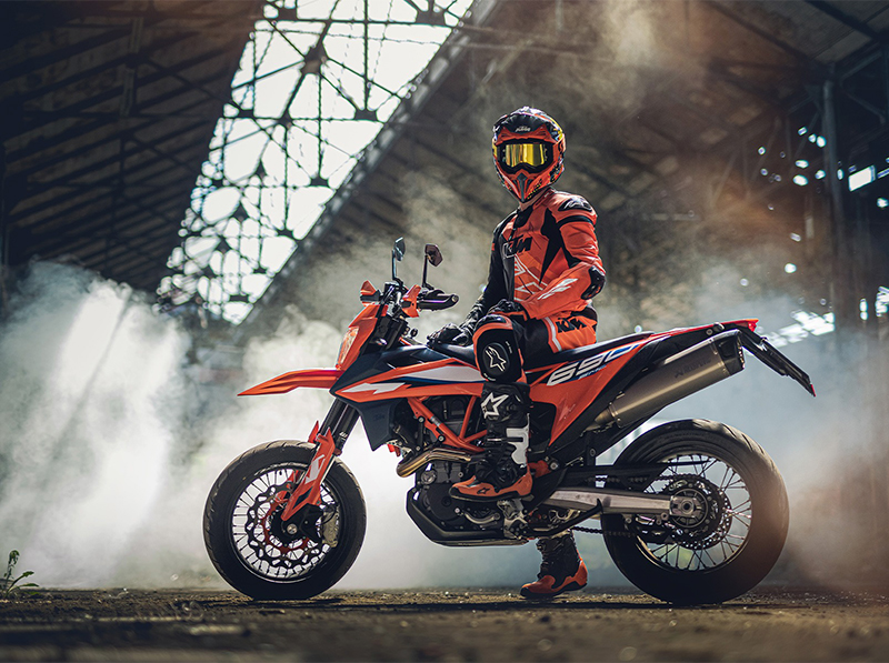 KTM 690 SMC  da K-Torino a Torino